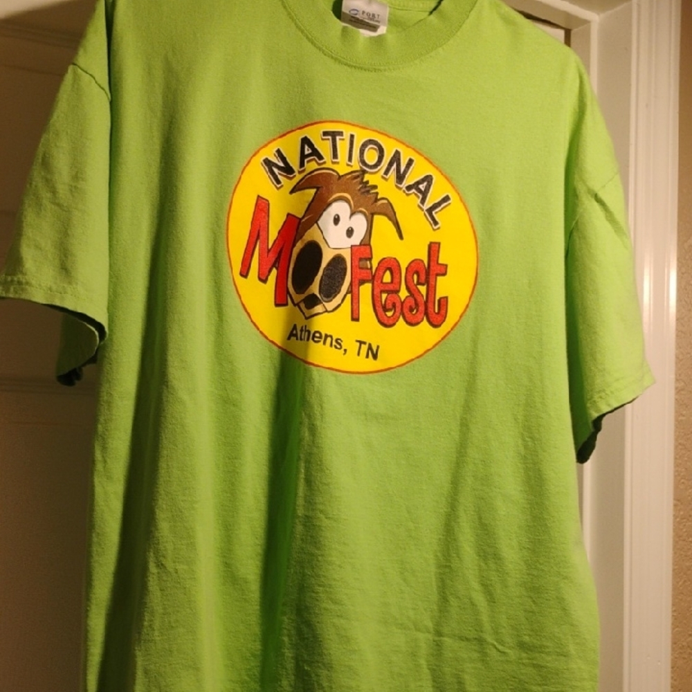 National Moofest Kids Lime Green T-Shirt